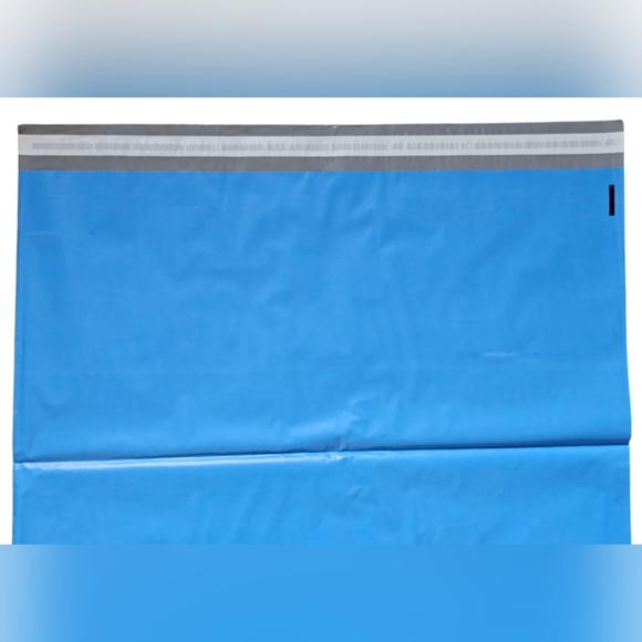 Poly Mailers Blue, Shipping Self Seal, 25 Quantity, 24" X 24" - Picture 2 of 4